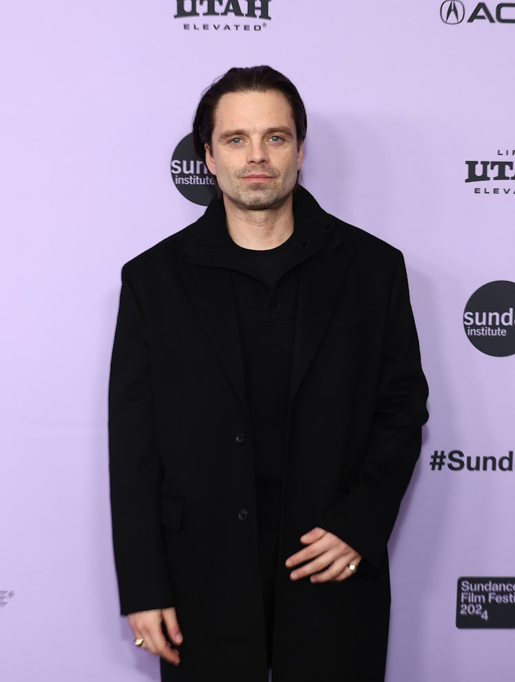 Sebastian Stan attends the "A Different Man" Premiere during the 2024 Sundance Film Festival at Eccl...