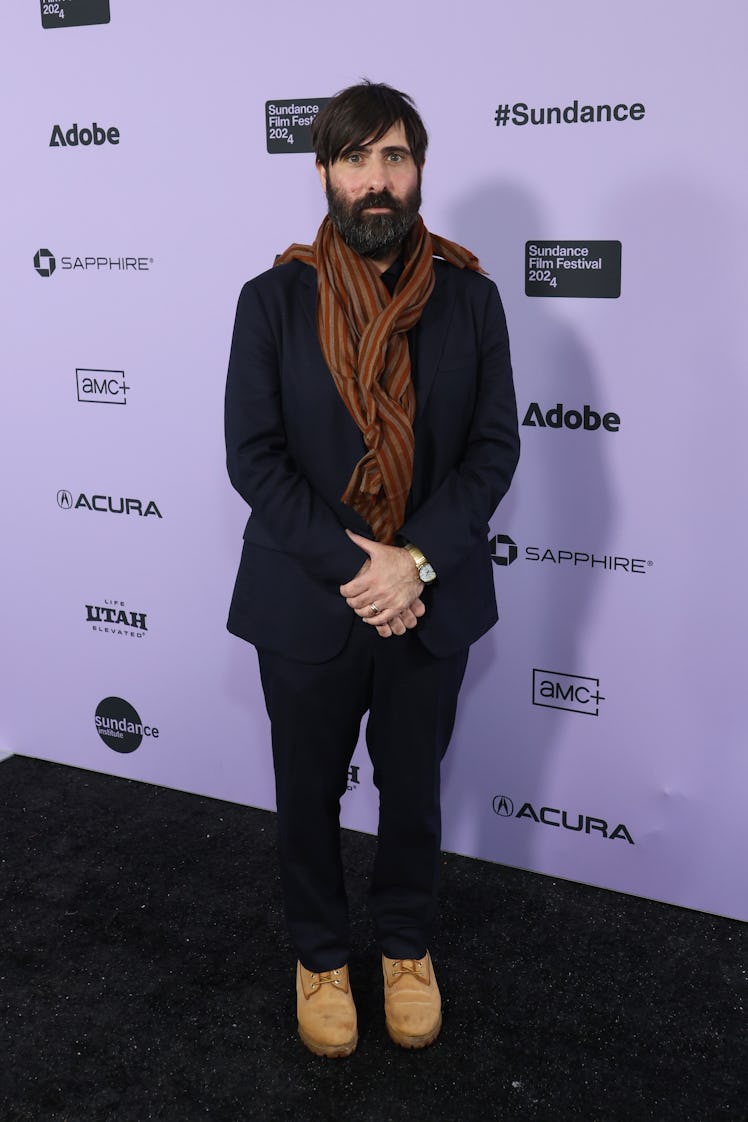 Jason Schwartzman attends the "Between The Temples" Premiere during the 2024 Sundance Film Festival ...