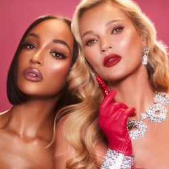 Kate Moss and Jourdan Dunn in Charlotte Tilbury campaign