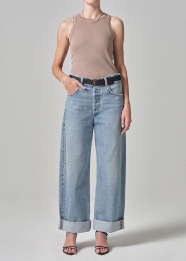 Citizens Of Humanity Ayla Baggy Cuffed Crop