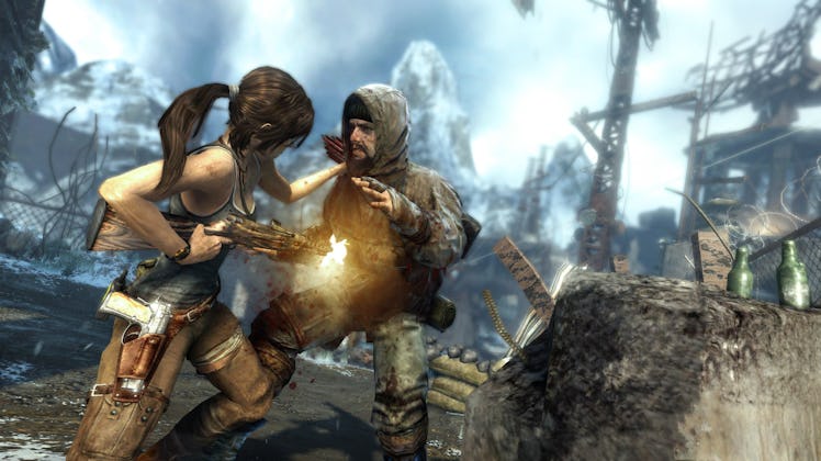Tomb Raider reboot combat