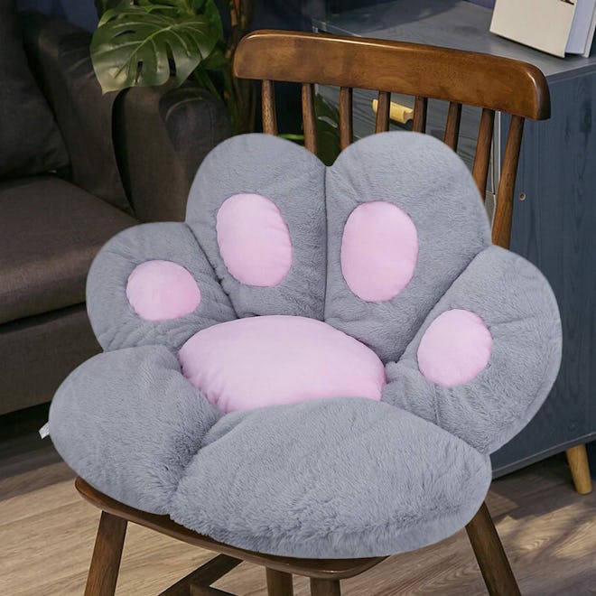 IPENNY Paw-Shaped Armchair Seat Cushion