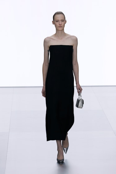 A model walks the runway during the Fendi Haute Couture Spring/Summer 2024 show as part of Paris Fas...