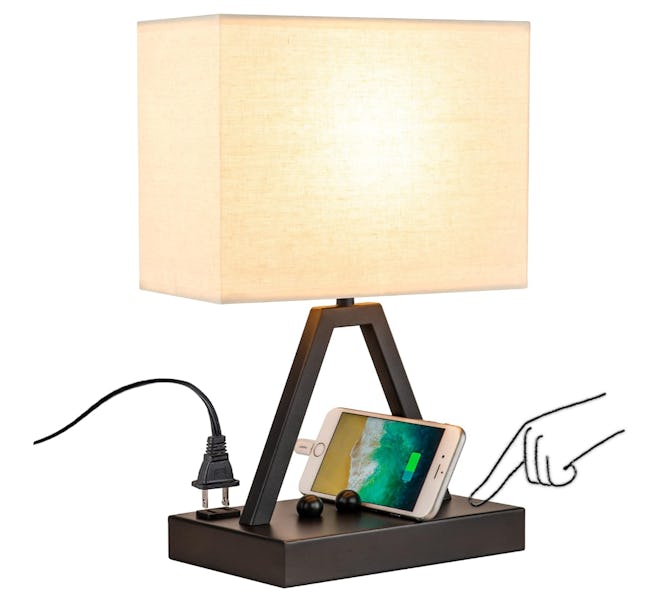 Briever Touch Control Table Lamp