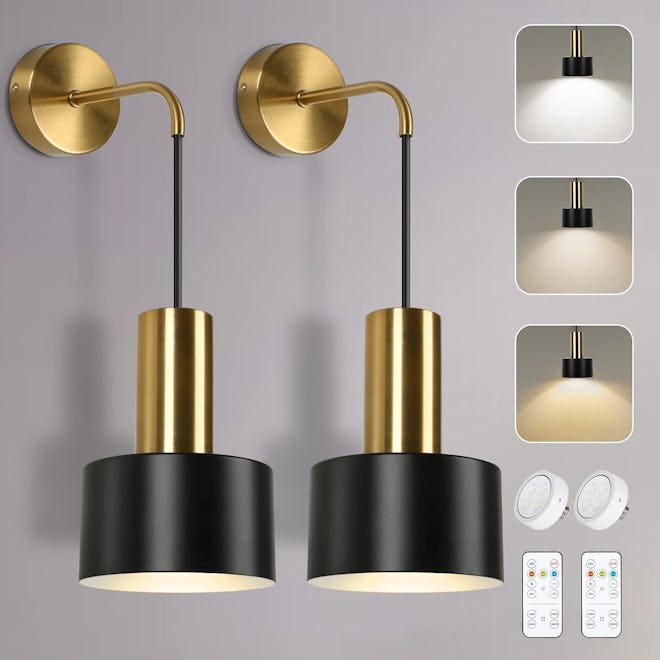 VerRon Dimmable Wall Lights (2-Pack)