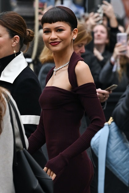 Zendaya Reinvents the Bandage Dress At the Fendi Couture Show