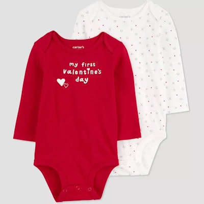 Carter's Just One You® Baby 'My First Valentine's Day' 2-Pack Bodysuit