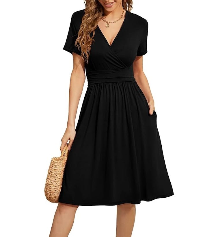 WEACZZY Casual Short Sleeve Party Dress