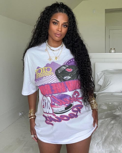 Ciara long curls