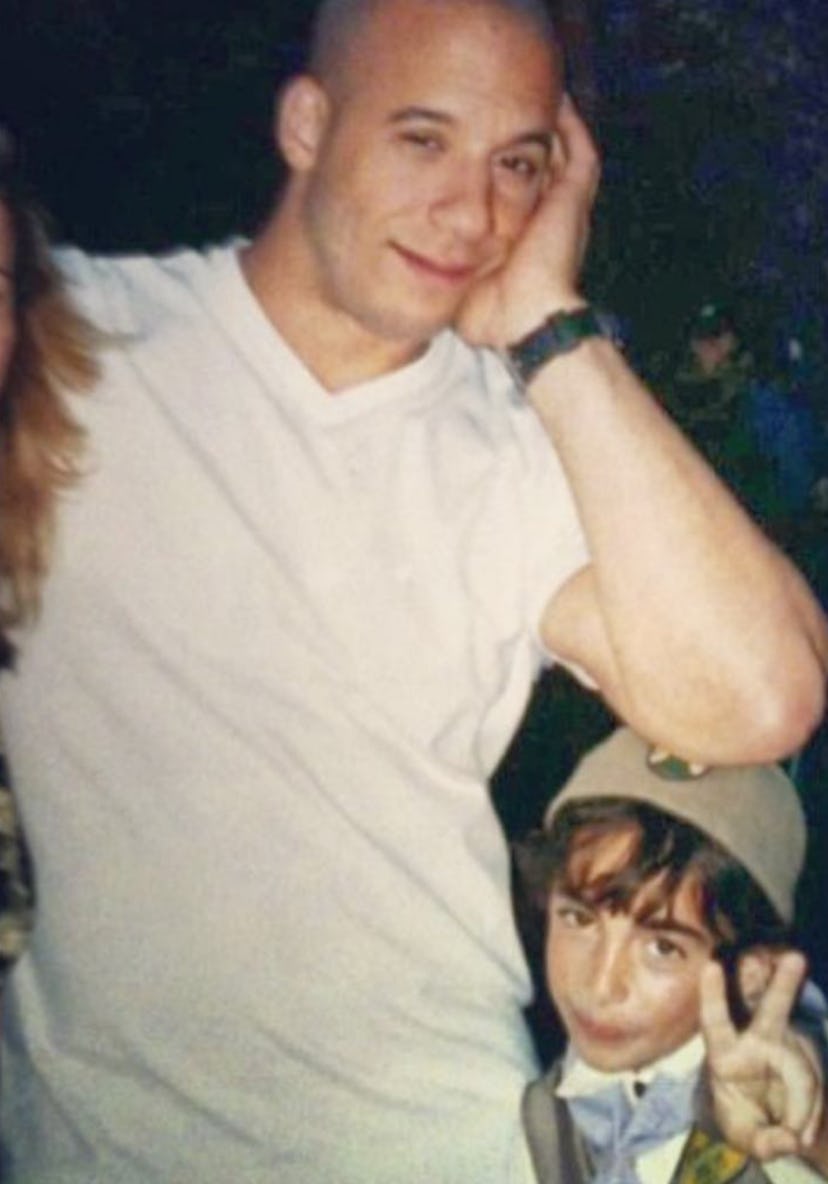 Vin Diesel and Maria Georgas. Screenshot via Instagram