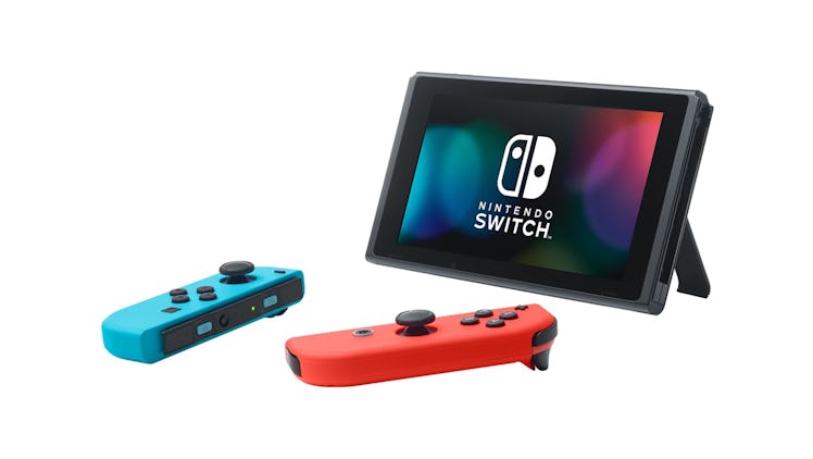 The original Nintendo Switch with a 6.2-inch LCD display.