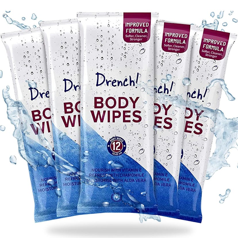 Drench! Body Wipes (5-Pack)