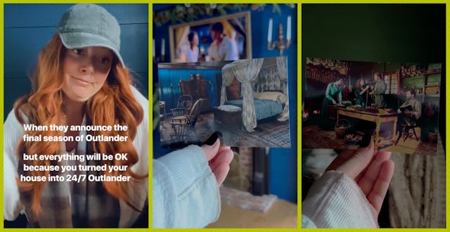 TikToker Chelsea Smith has transformed her home to look like sets from the Starz series 'Outlander.'