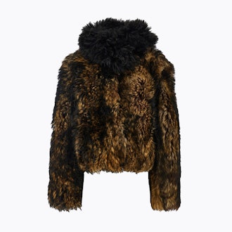 Long Haired Shearling Coat