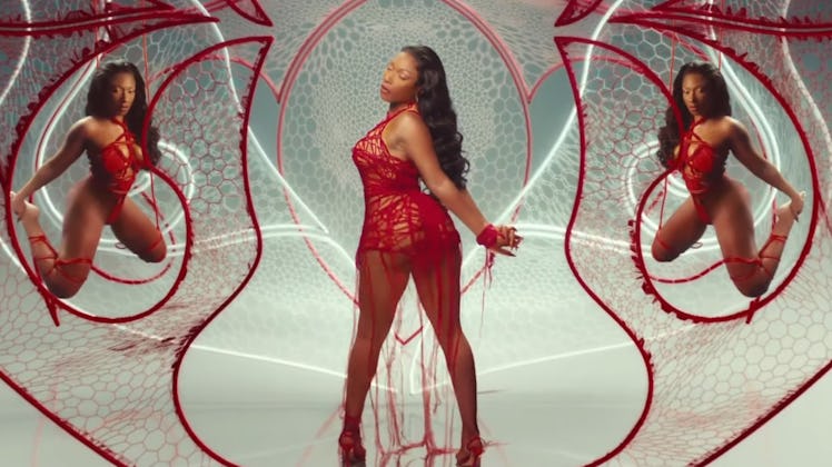 Megan Thee Stallion in the 'Hiss' video.