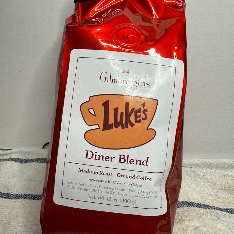 I tried the Luke's Diner Blend of 'Gilmore Girls' coffee. 