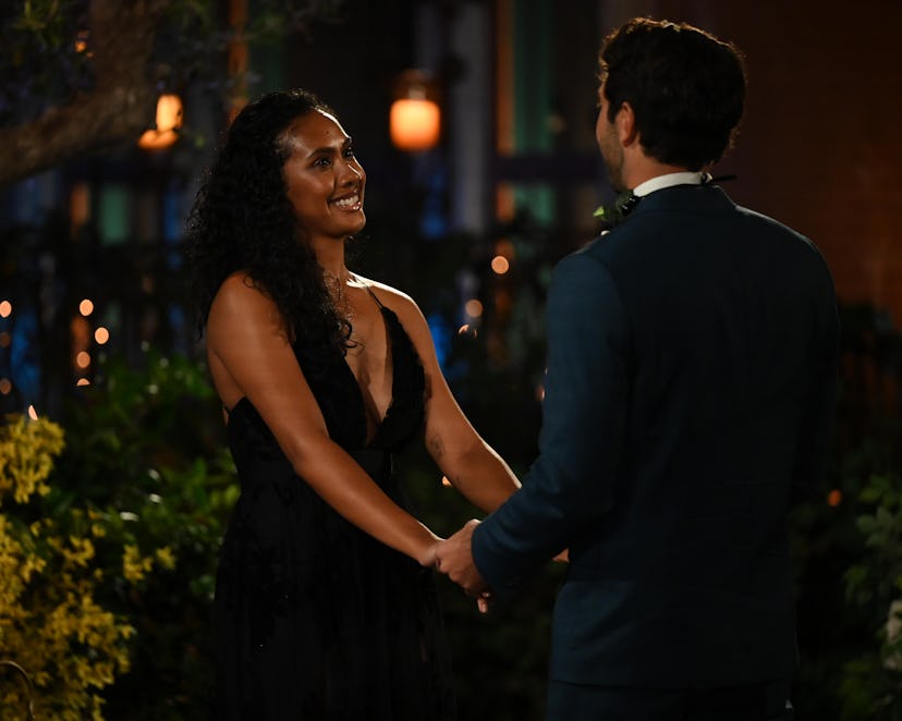 Rachel and Joey on ‘The Bachelor.’ Photo via ABC