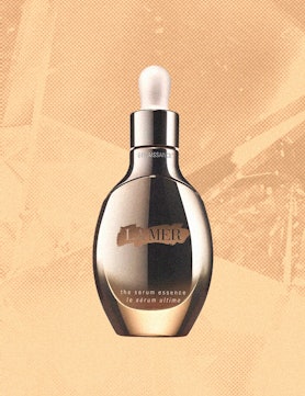 an image of la mer's new bottle of serum essence from the genaissance collection