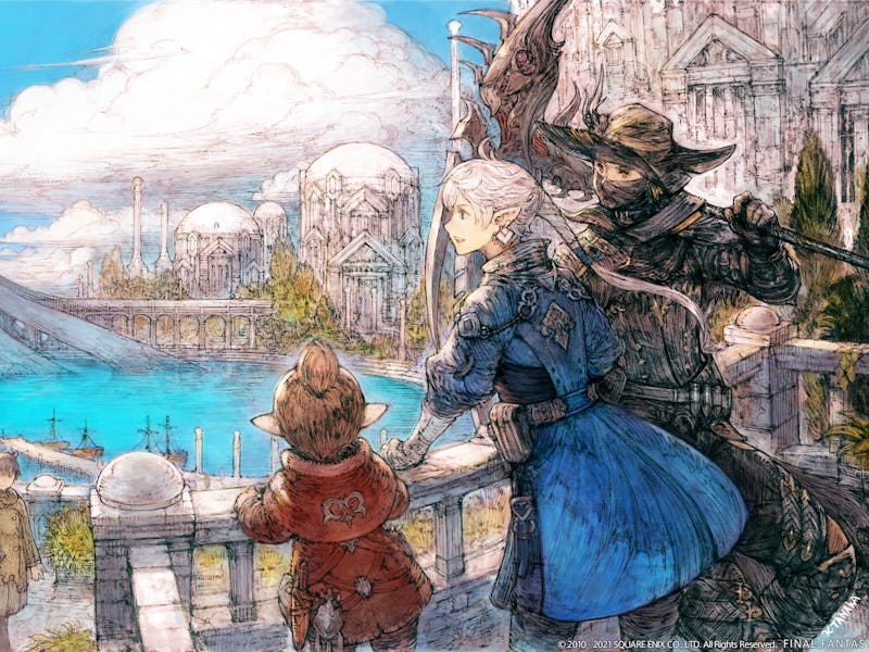 key art from Final Fantasy 14 Endwalker