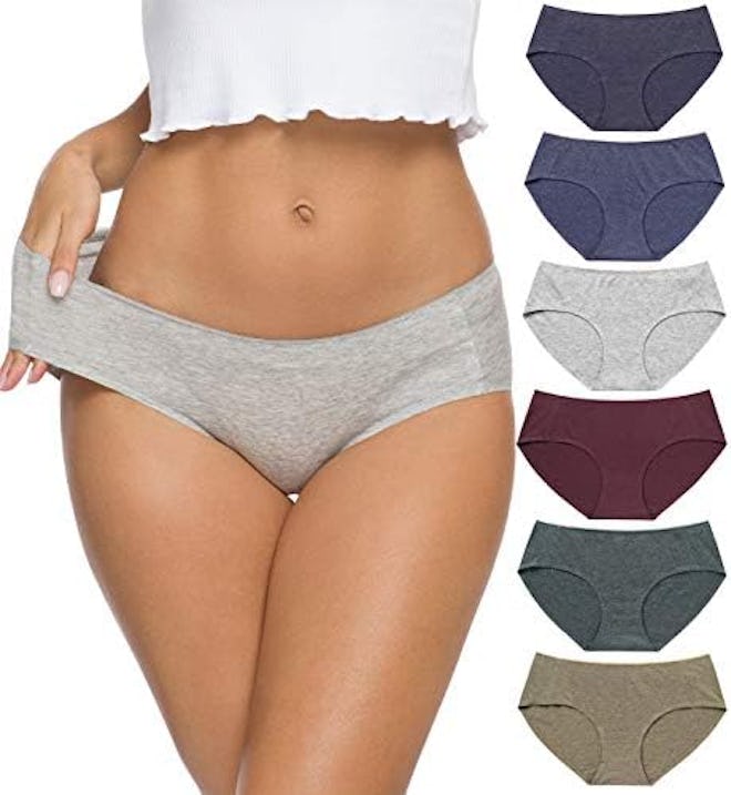 Wealurre Cotton Bikini Underwear (6-Pack)