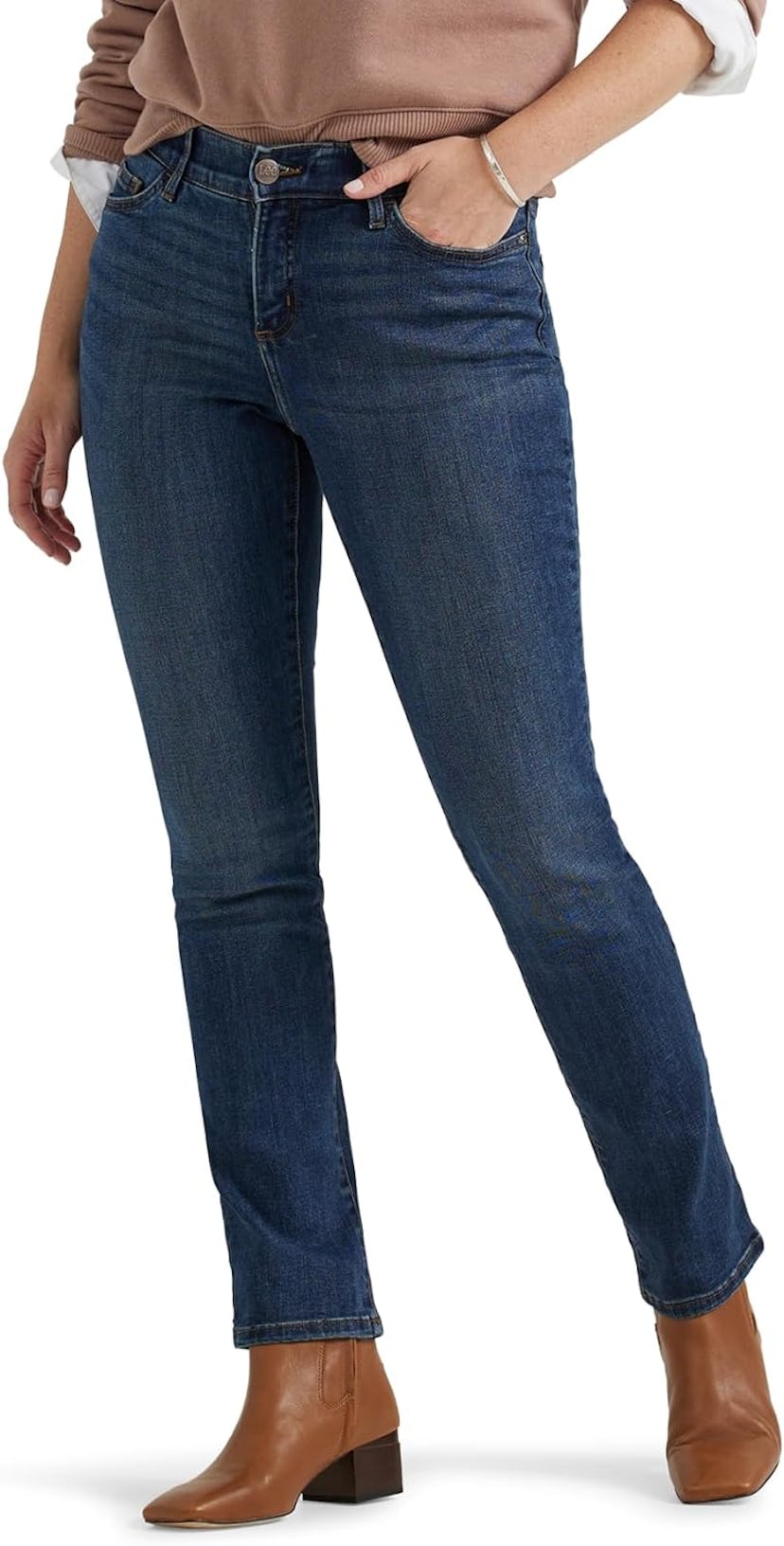 Lee Ultra Lux Comfort With Flex Motion Straight Leg Jean