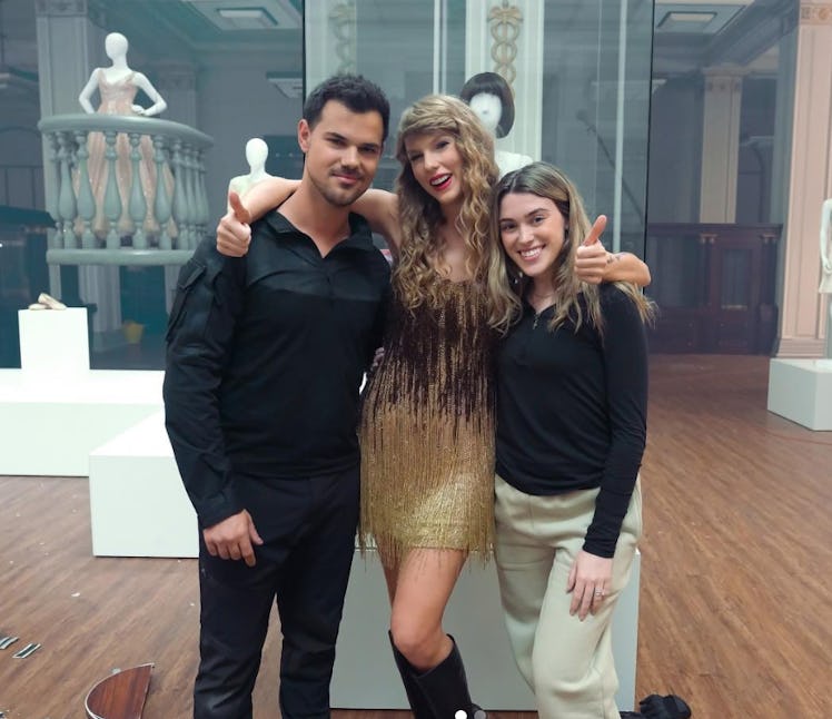 Taylor Lautner, Taylor Swift, and Tay Lautner