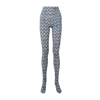 Etro Printed Stretch Jersey Tights