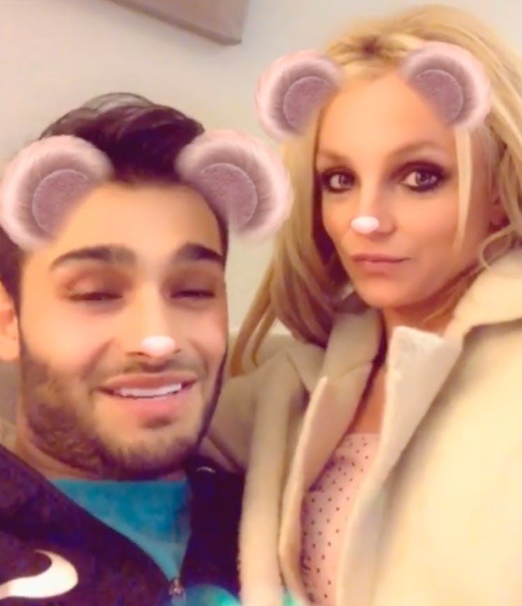 Sam Asghari and Britney Spears