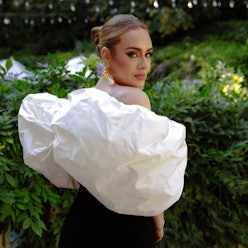 Adele wedding guest dress