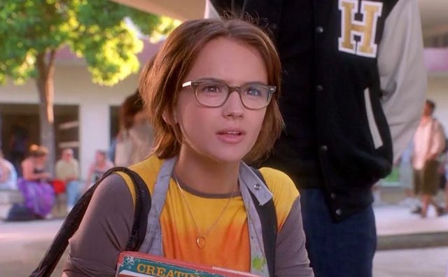 Rachael Leigh Cook starred in the 1999 high school movie 'She's All That.'
