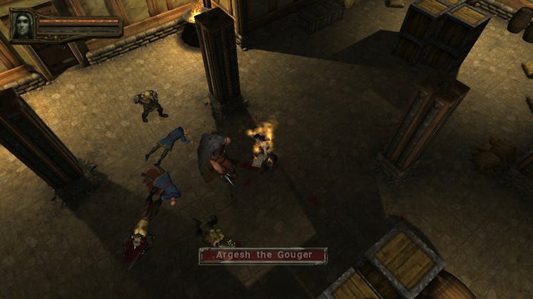 screenshot from Baldur's Gate Dark Alliance II