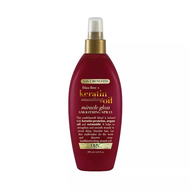 OGX Frizz-Free + Keratin Smoothing Oil Miracle Gloss Spray