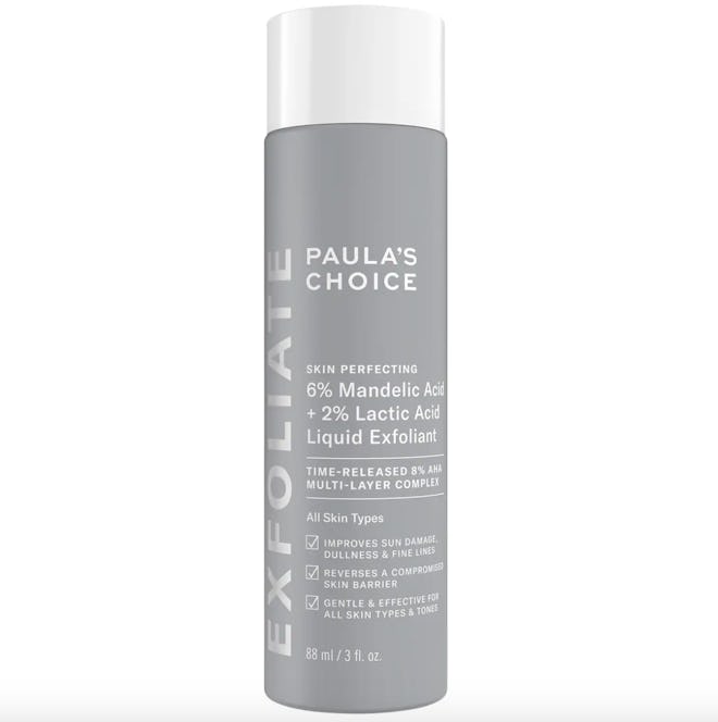 Paula’s Choice Skin Perfecting 6% Mandelic Acid + 2% Lactic Acid Liquid Exfoliant