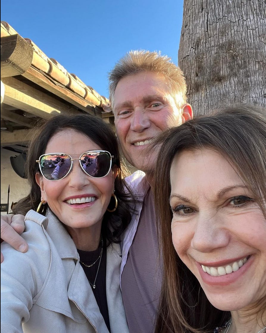 Gerry, Kathy, and Theresa ahead of &lsquo;The Golden Bachelor&rsquo; wedding. Screenshot via Instagram
