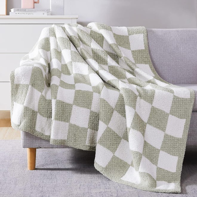 WRENSONGE Checkered Throw Blanket