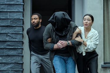 Donald Glover Maya Erskine as John and Jane in Prime Video’s Mr. & Mrs. Smith