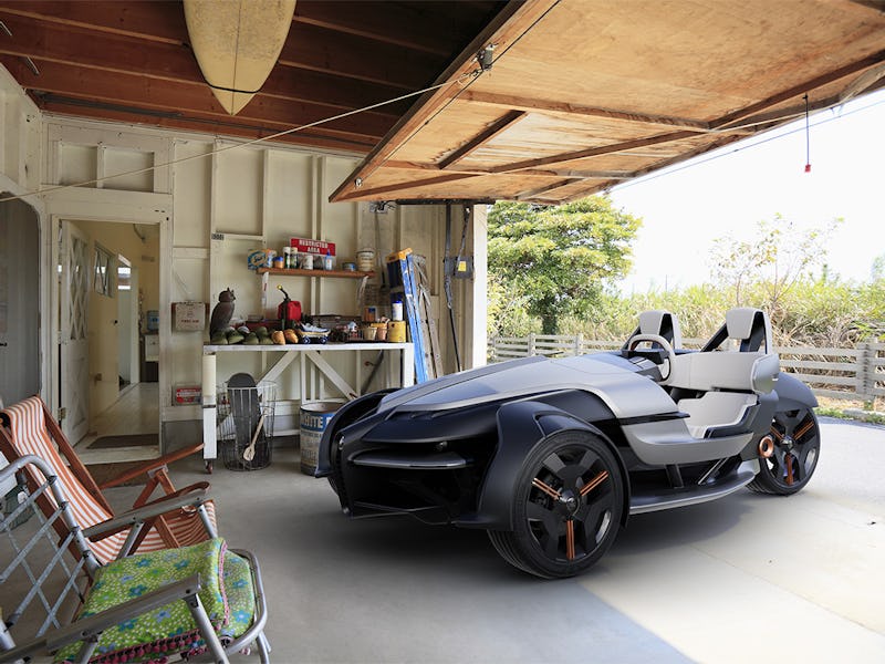 Yamaha Tricera all-electric three-wheeler concept