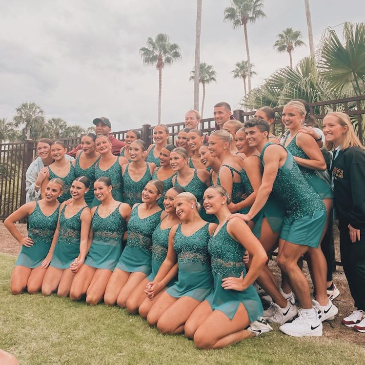 The University of Minnesota after winning second place at the UDA Dance National Championship in Flo...