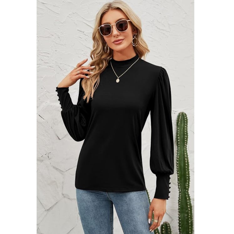 Qirno Puff Long-Sleeve Top