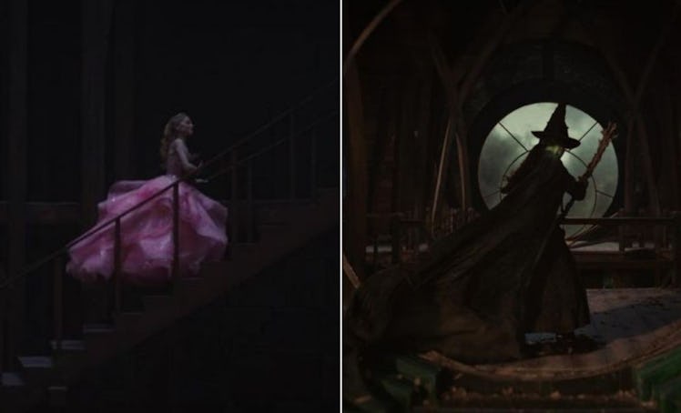 The first photos of the 'Wicked' movies are very dark.
