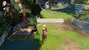 screenshot from Granblue Fantasy Relink