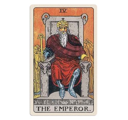 Your tarot reading for February 5 includes The Emperor.
