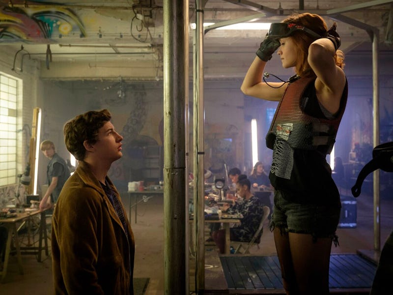 Tye Sheridan and Olivia Cooke in Ready Player One