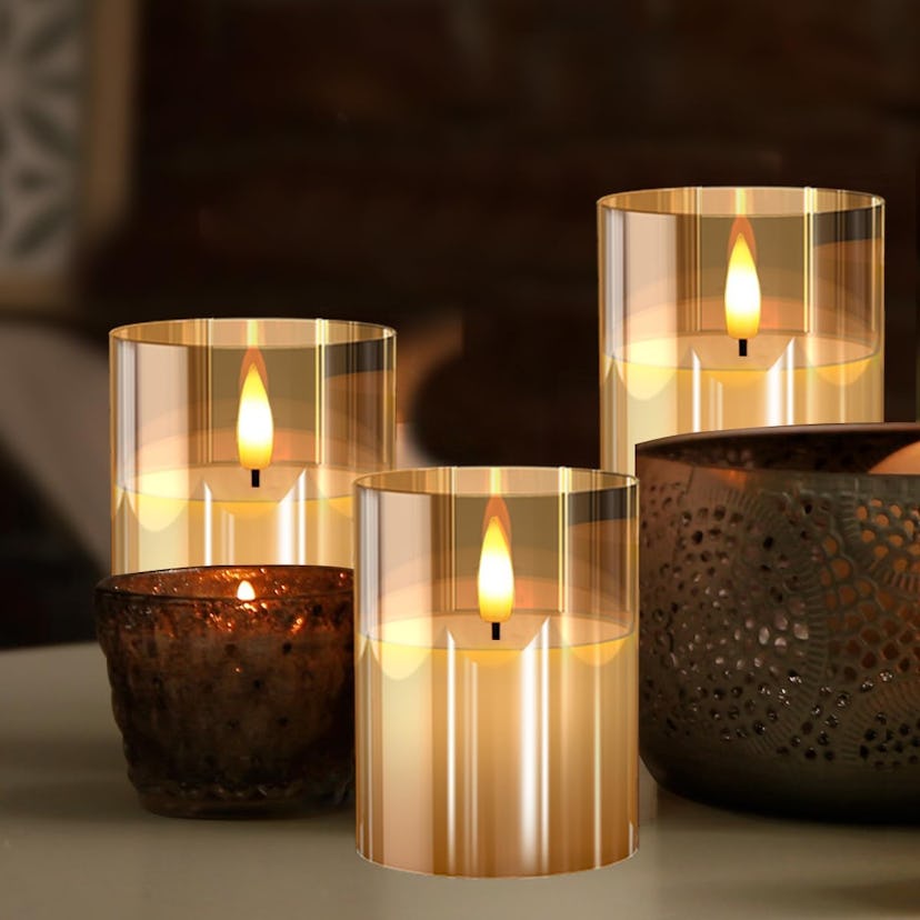 Tyawon Flameless Candles (Set of 3)