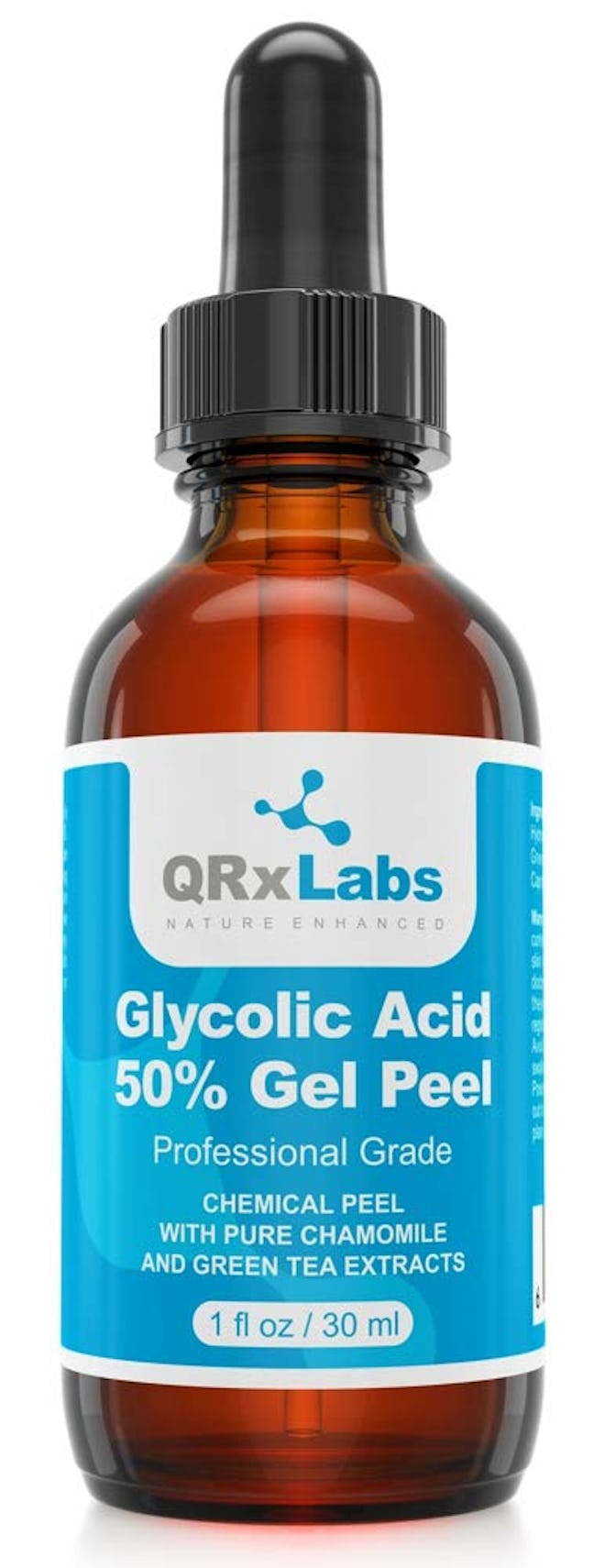 QRxLabs Glycolic Acid 50% Gel Peel with Chamomile and Green Tea Extracts