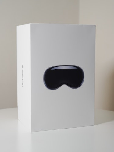Apple Vision Pro box packaging