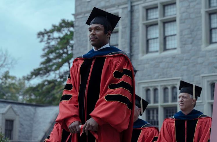 Martin Luther King Jr., played by Kelvin Harrison Jr., graduates from university in GENIUS: MLK/X.