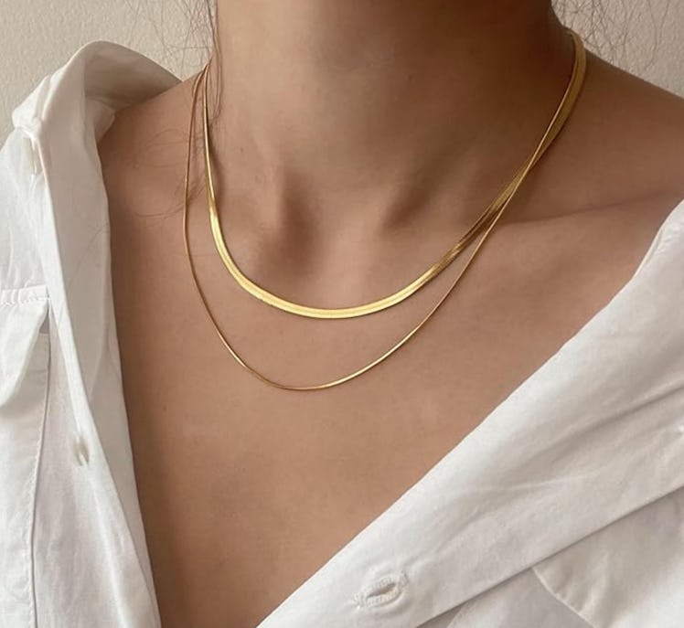 CHESKY  14K Snake Chain Necklace