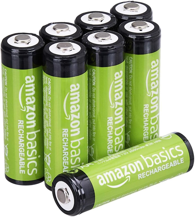Amazon Basics Rechargeable AA NiMH Batteries (8-Pack)