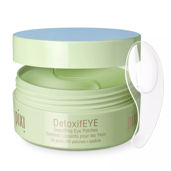 DetoxifEYE Hydrating and Depuffing Eye Patches with Caffeine and Cucumber
